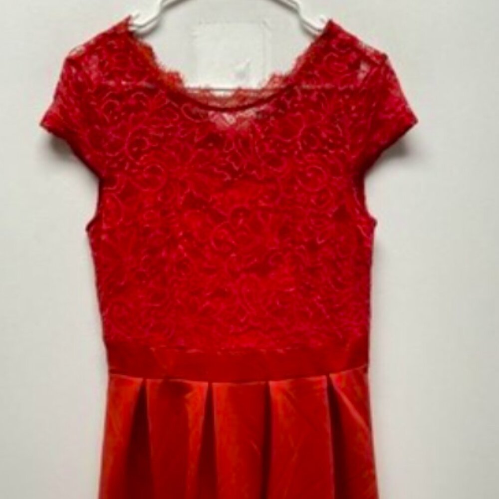 NEW Dressystar Womens Cocktail Dress red large